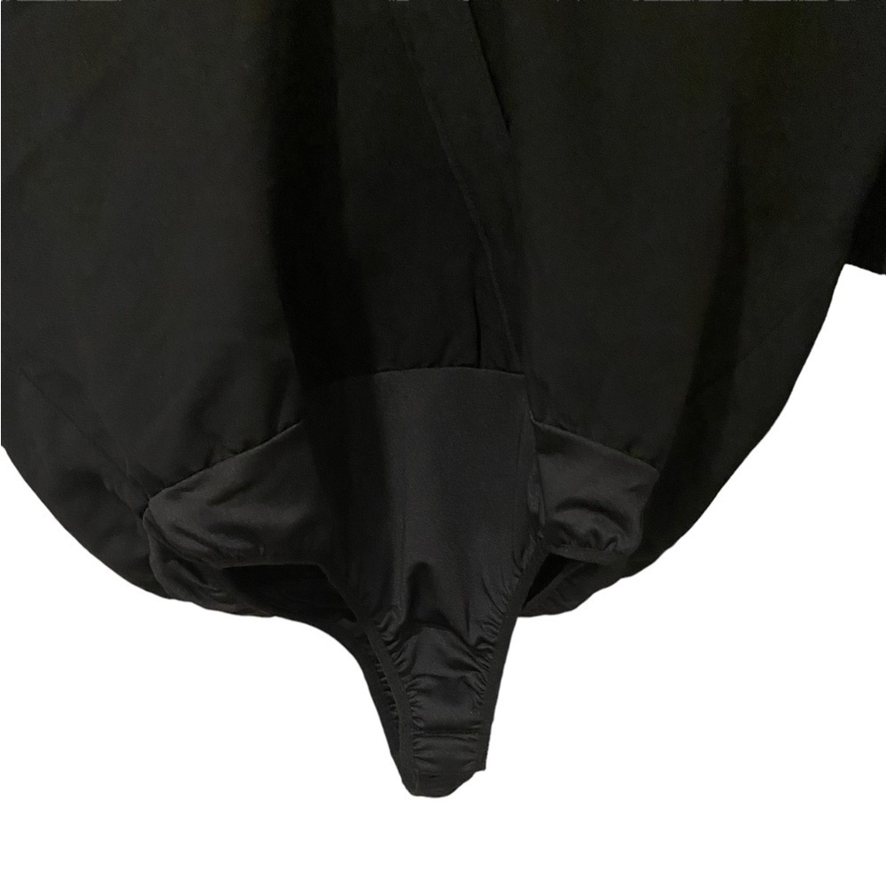 Good American Utility Wrap Bodysuit in Black - Picture 7 of 9